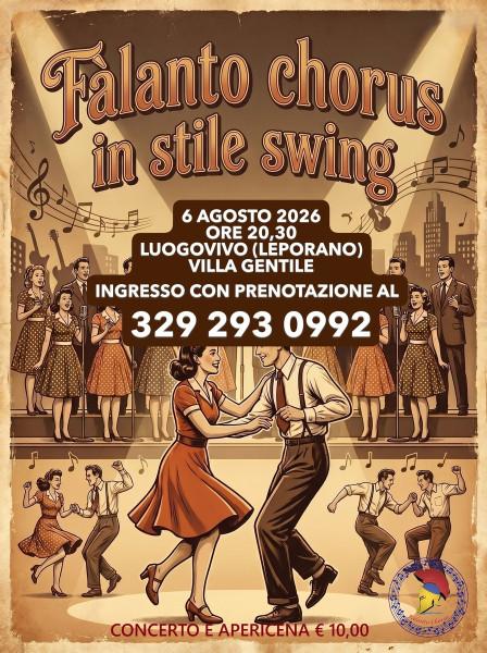FÁLANTO CHORUS IN STILE SWING