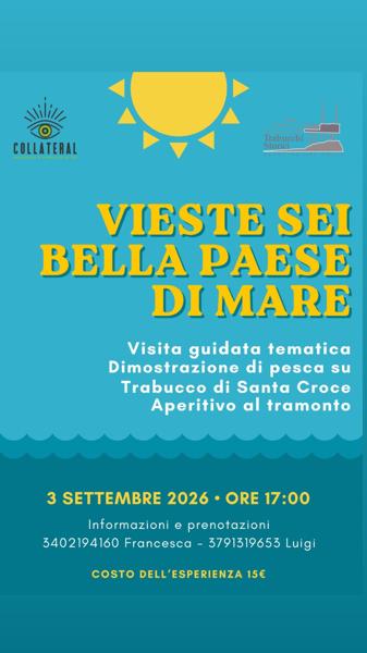 Vieste sei bella paese di mare