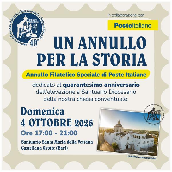 Un annullo per la storia