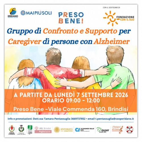 Gruppo di Confronto e Supporto per Caregiver di persone con Alzheimer