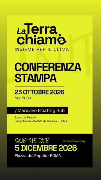 La Terra chiama - Conferenza Stampa