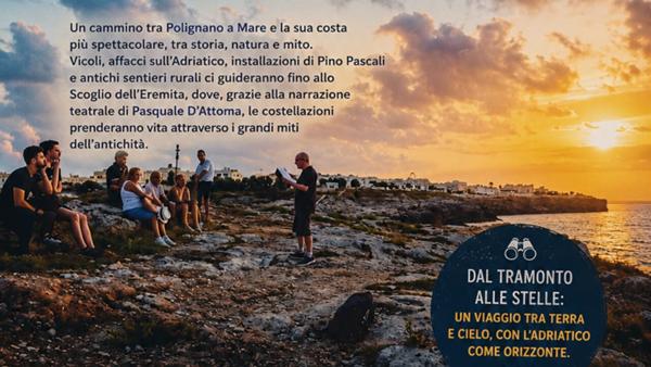 Walking dalla città allo scoglio – miti e stelle sul mare