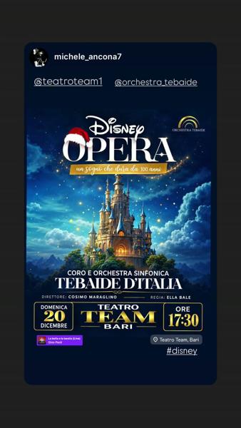 Disney Opera - Un sogno che dura da 100 anni