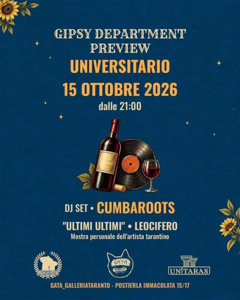 Gipsy Department Preview Universitario