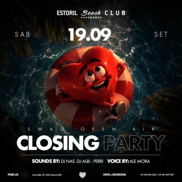 SWAG OPEN AIR | CLOSING PARTY | ESTORIL BEACH CLUB