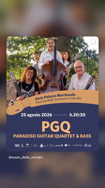 PGQ Paradiso Guitar Quartet & Bass