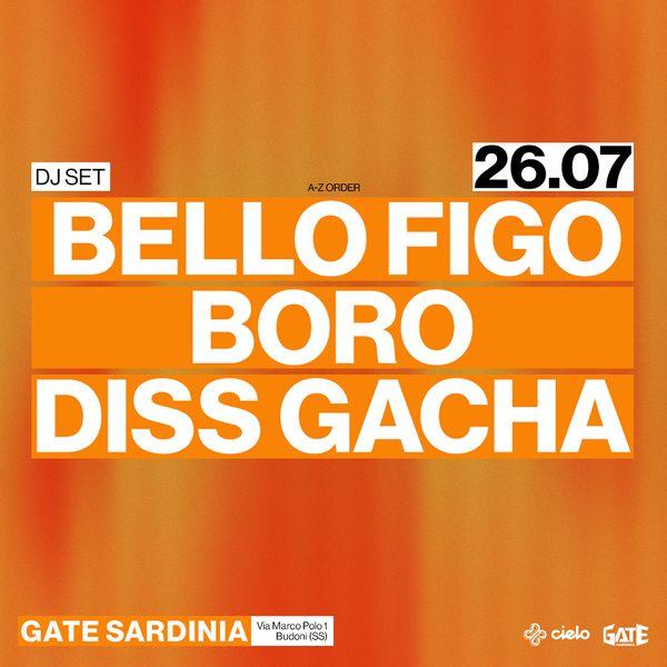 Bello Figo, Boro, Diss Gacha