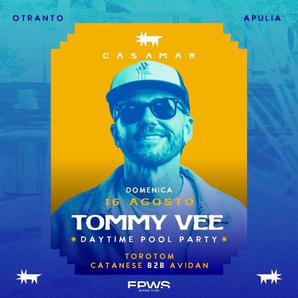 Tommy Vee Daytime Pool Party