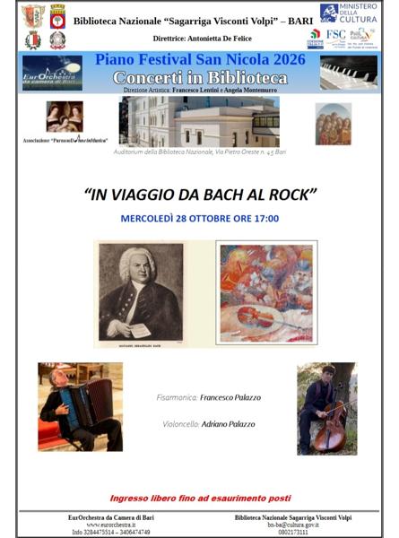In viaggio da Bach al Rock