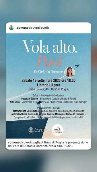 Vola alto. Puoi