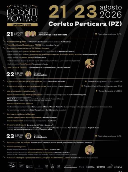 Premio Rossetti Montano - Edizione 2026