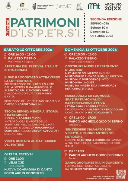Festival dei Patrimoni Dispersi – II Edizione