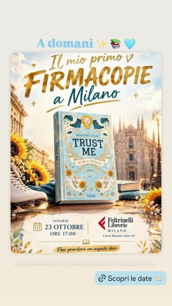 Il mio primo firmacopie a Milano