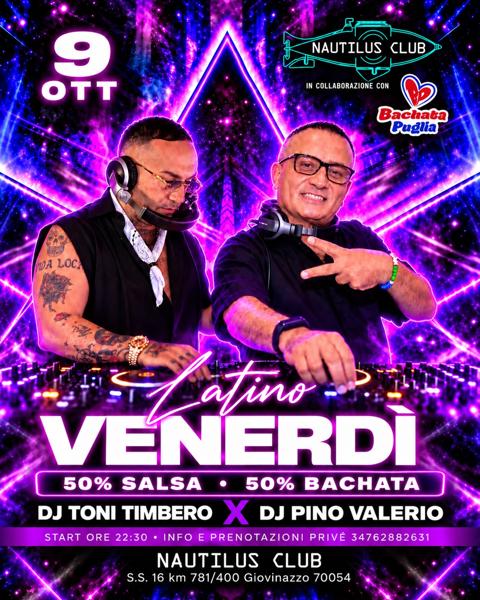 Latino Venerdì 50/50 Salsa & Bachata