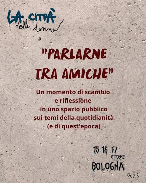 Parlarne tra amiche