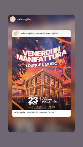 Venerdì in Manifattura - Lounge & Music