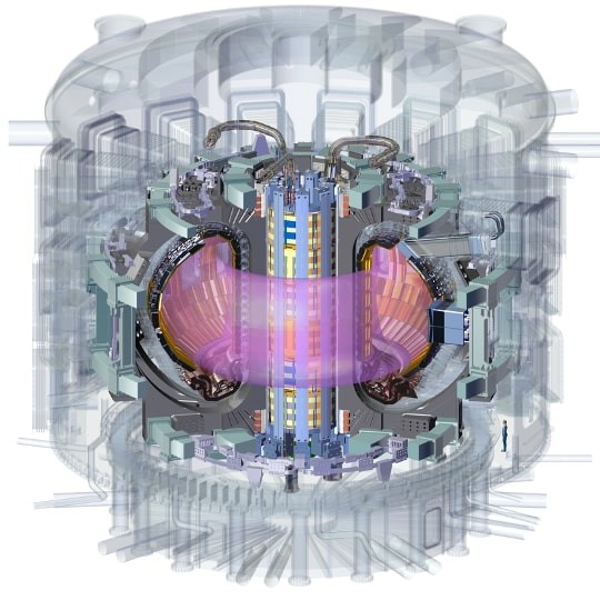 Reactor de fusión nuclear tokamak