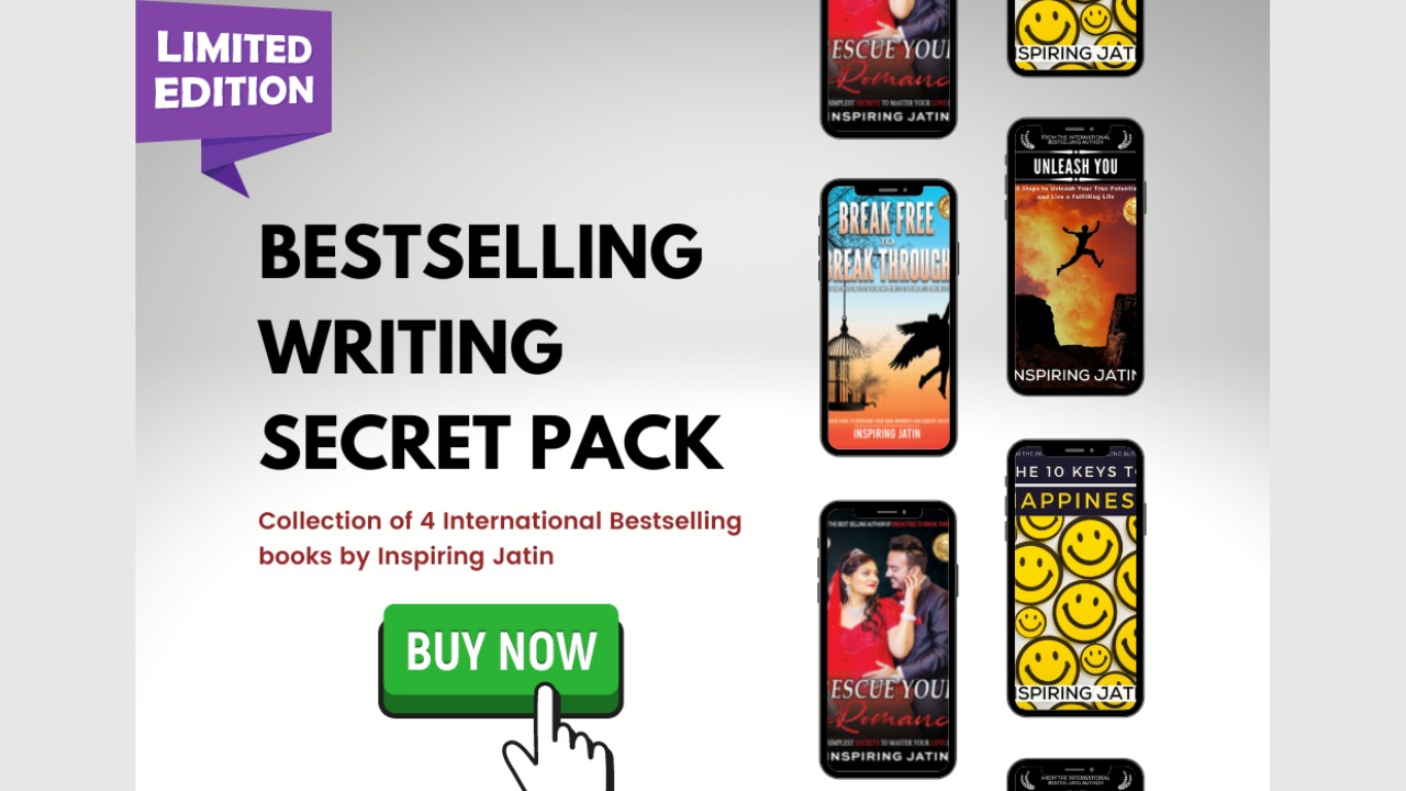 4 International Bestselling eBooks by Inspiring Jatin