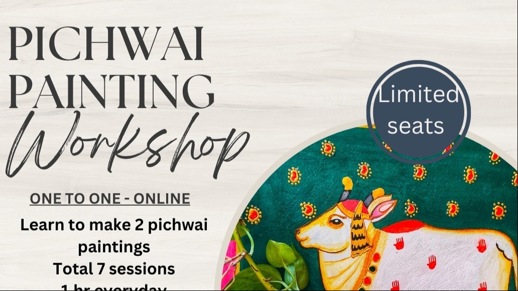 Pichwai painting workshop with kit