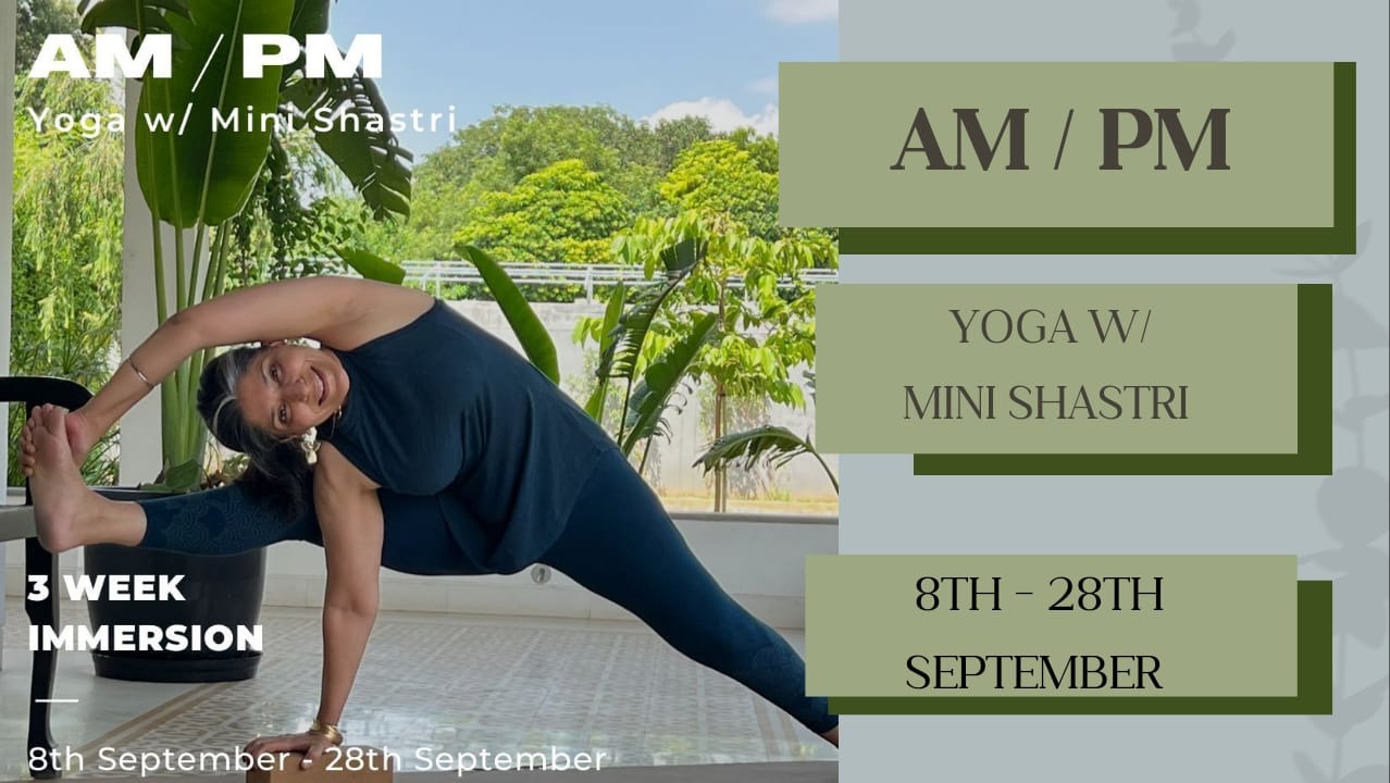AM / PM Yoga w/ Mini Shastri