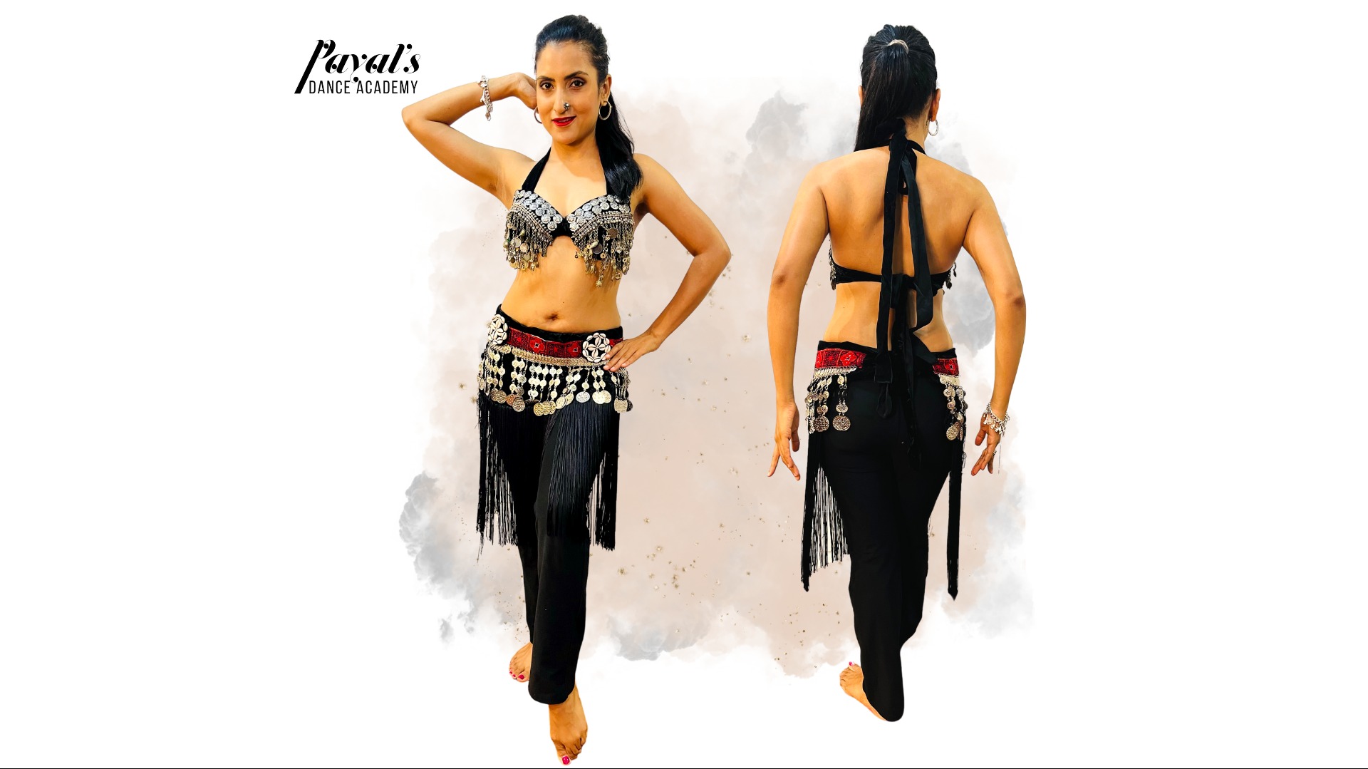 TRIBAL FUSION - Heavy Bra & Belt Set - Payal's Personal Costume