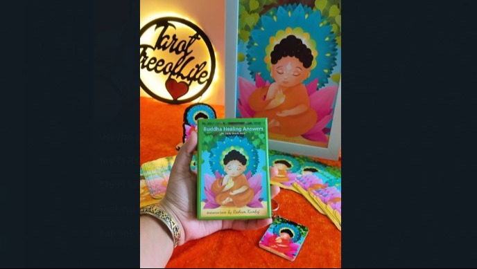 Gautam Buddha Healing Cards