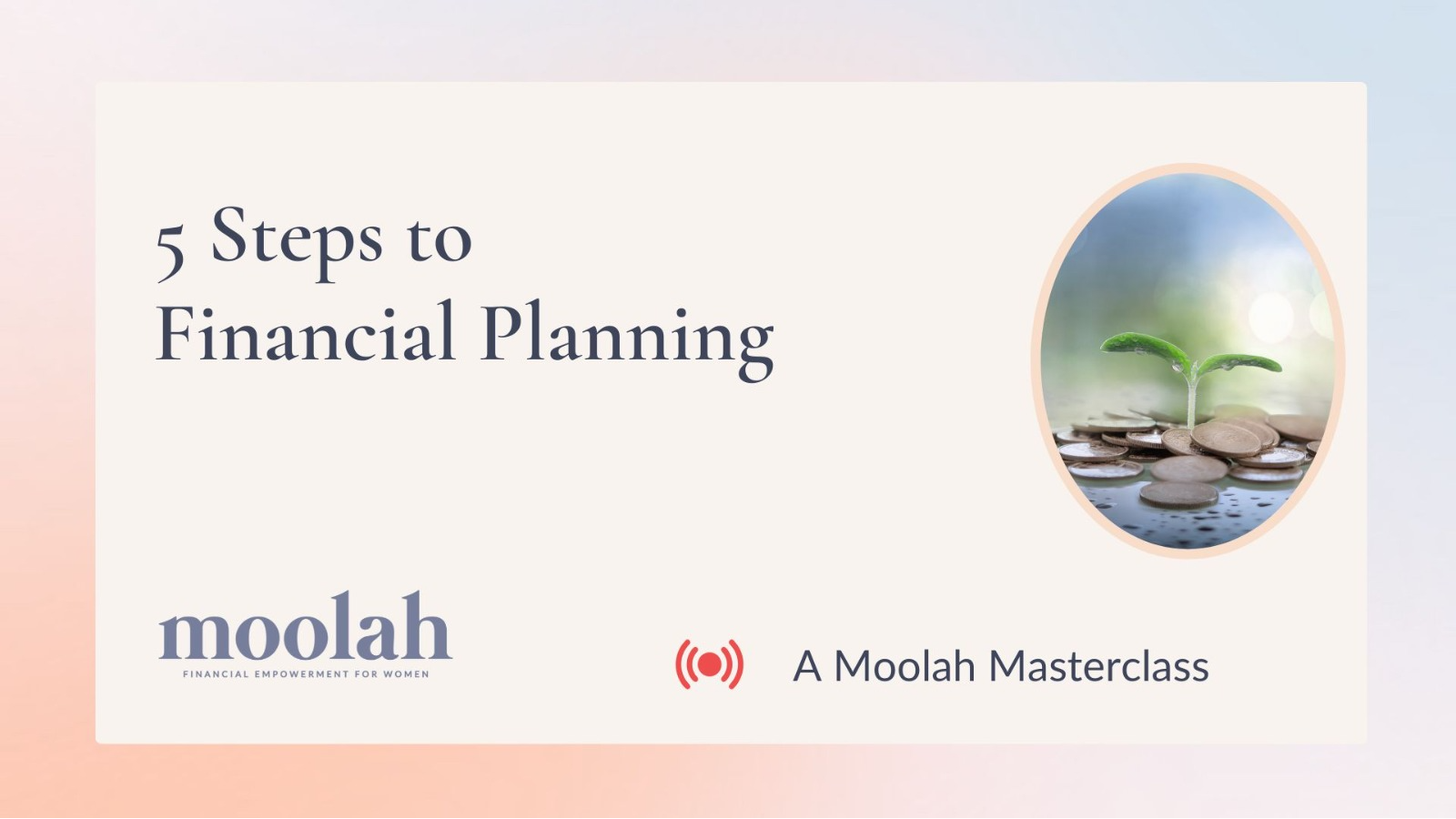 5 Steps to Financial Planning 