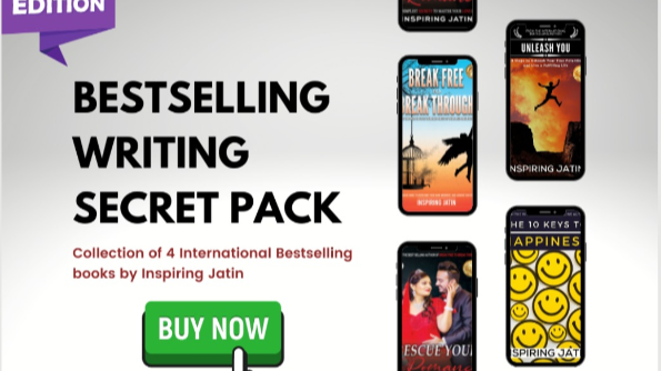 4 International Bestselling eBooks by Inspiring Jatin