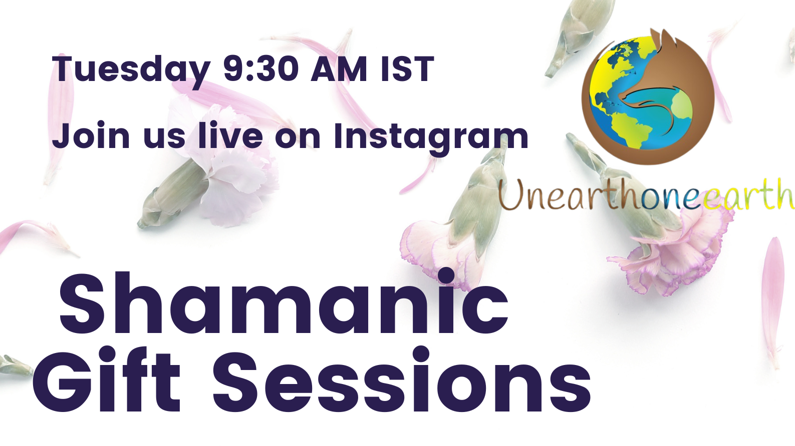  Weekly Shamanic Gift Sessions - Tuesday 9:30 AM IST