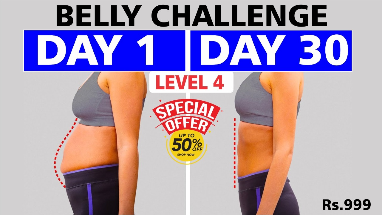 28 Days Flat Belly Program + Diet Plan