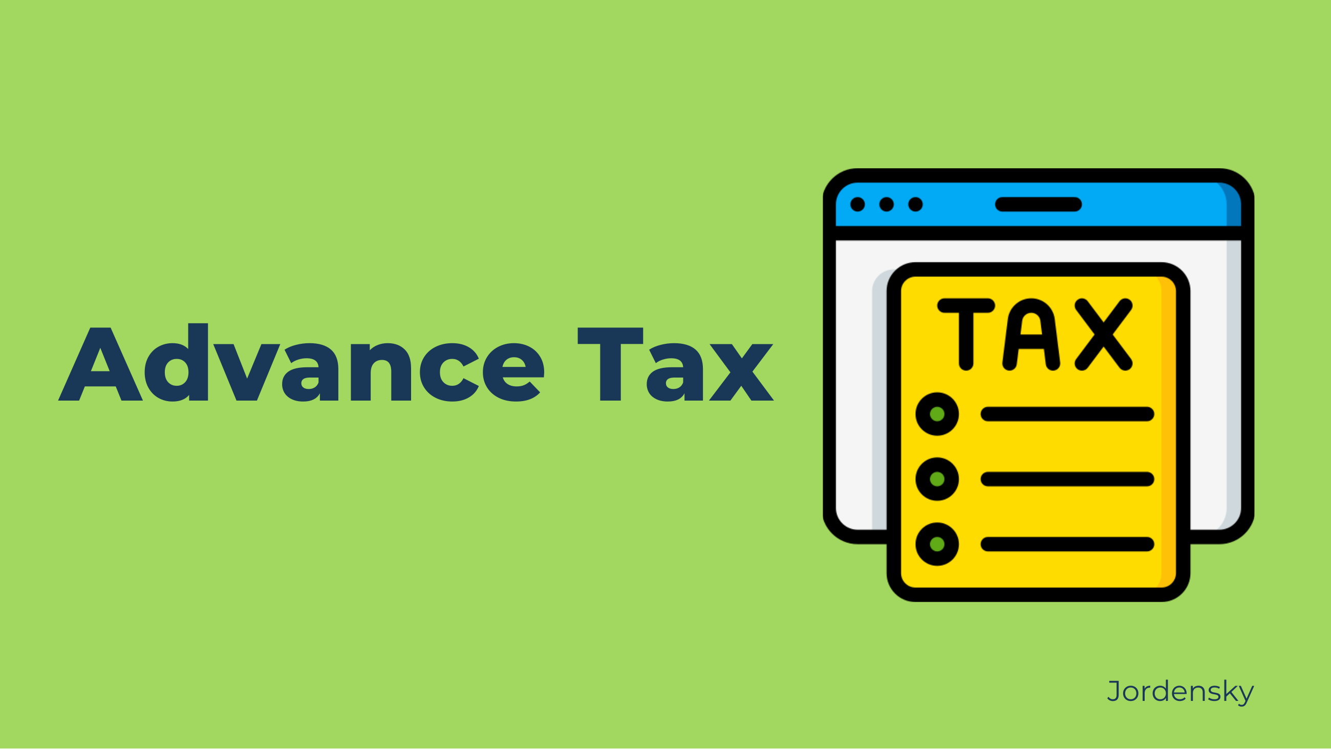 Advance Tax 