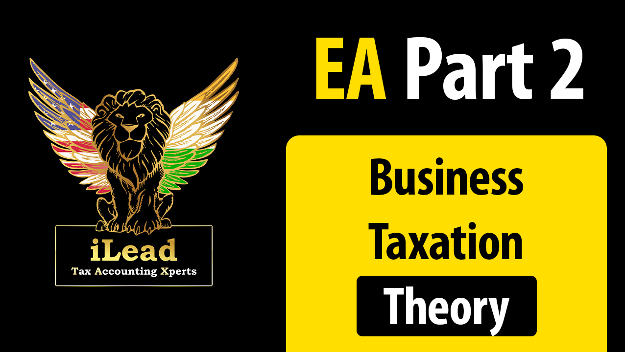 EA Part 2-Business Taxation-Theory 2022-23
