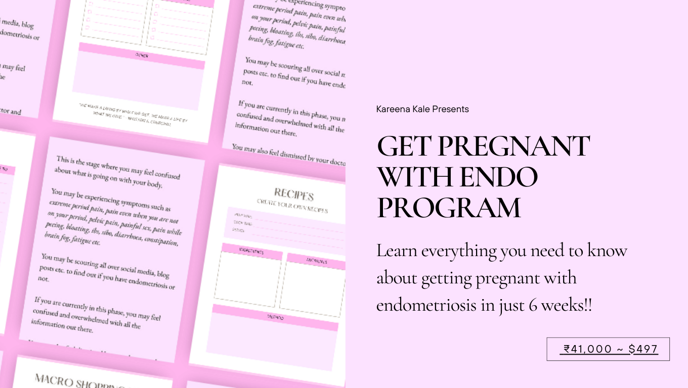 Get Pregnant With Endo Program 