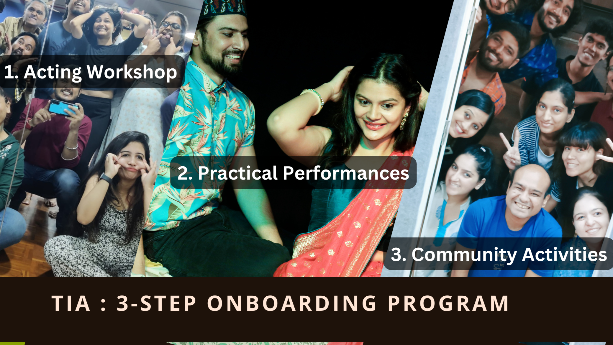 One Month Stage Acting Workshop (TiA) {4th May till 26th May}