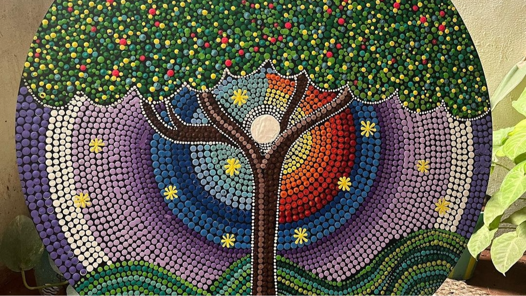 Tree of Life grid mandala