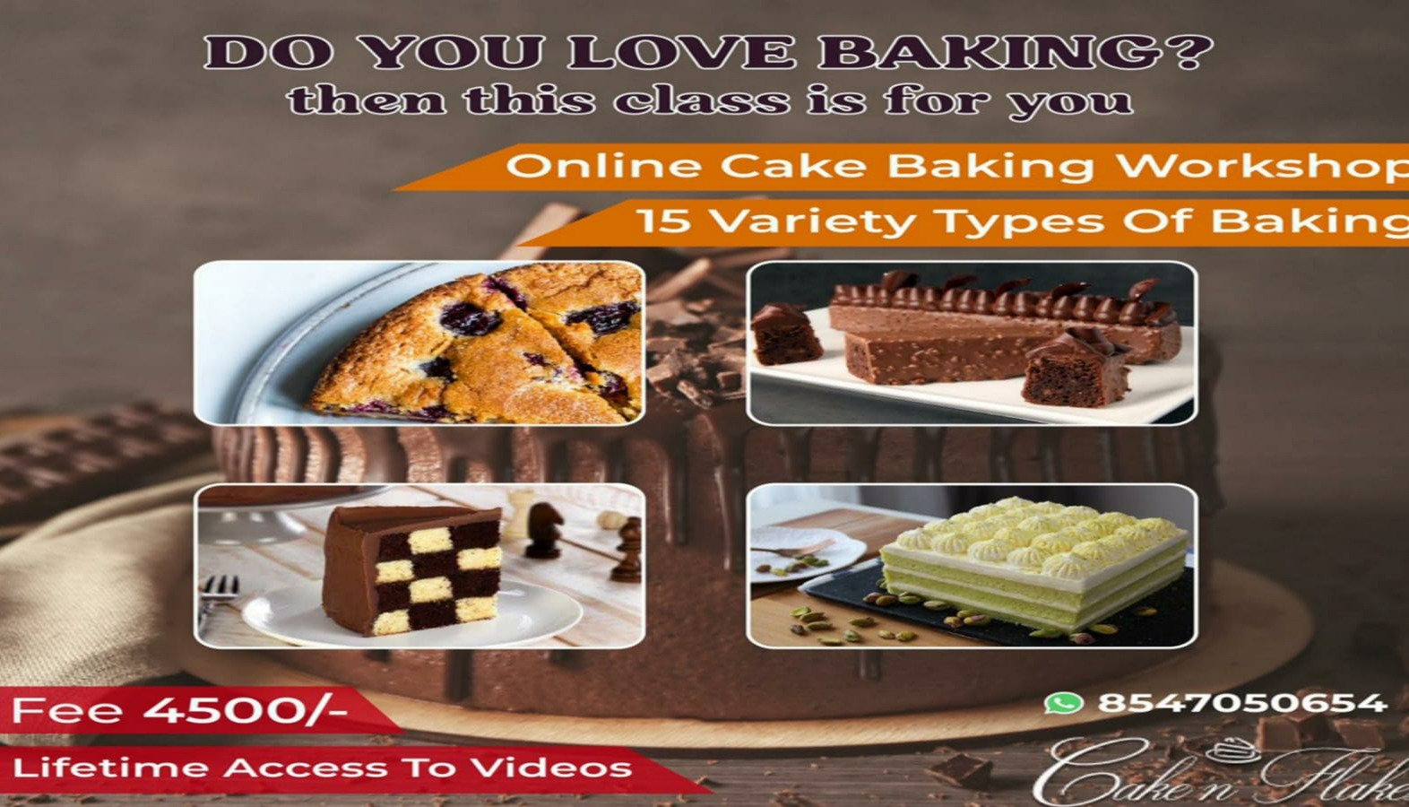Cake Baking Workshop