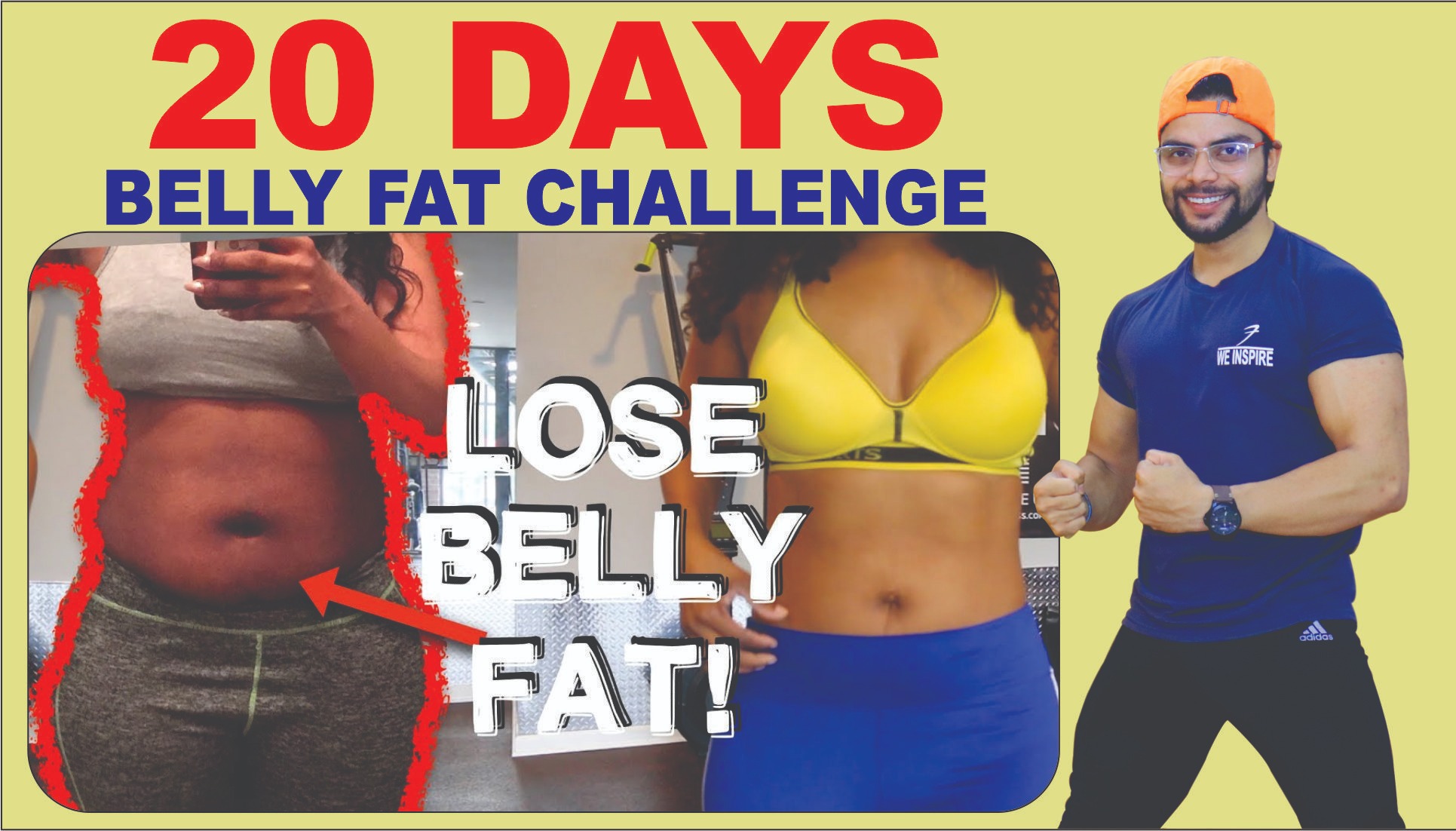 20 days flat belly challenge