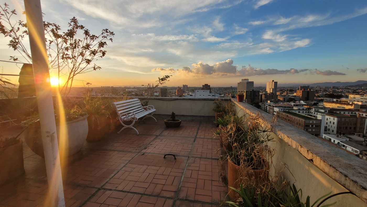 Terraza oculta en la mitad de Chapinero