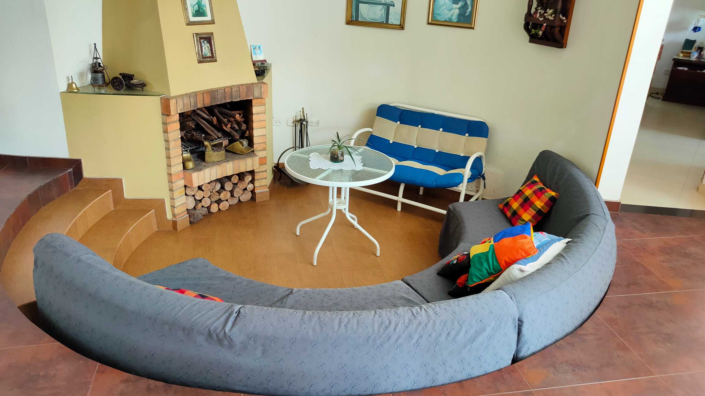 Casa Campestre en Cota con patio — Foto 4