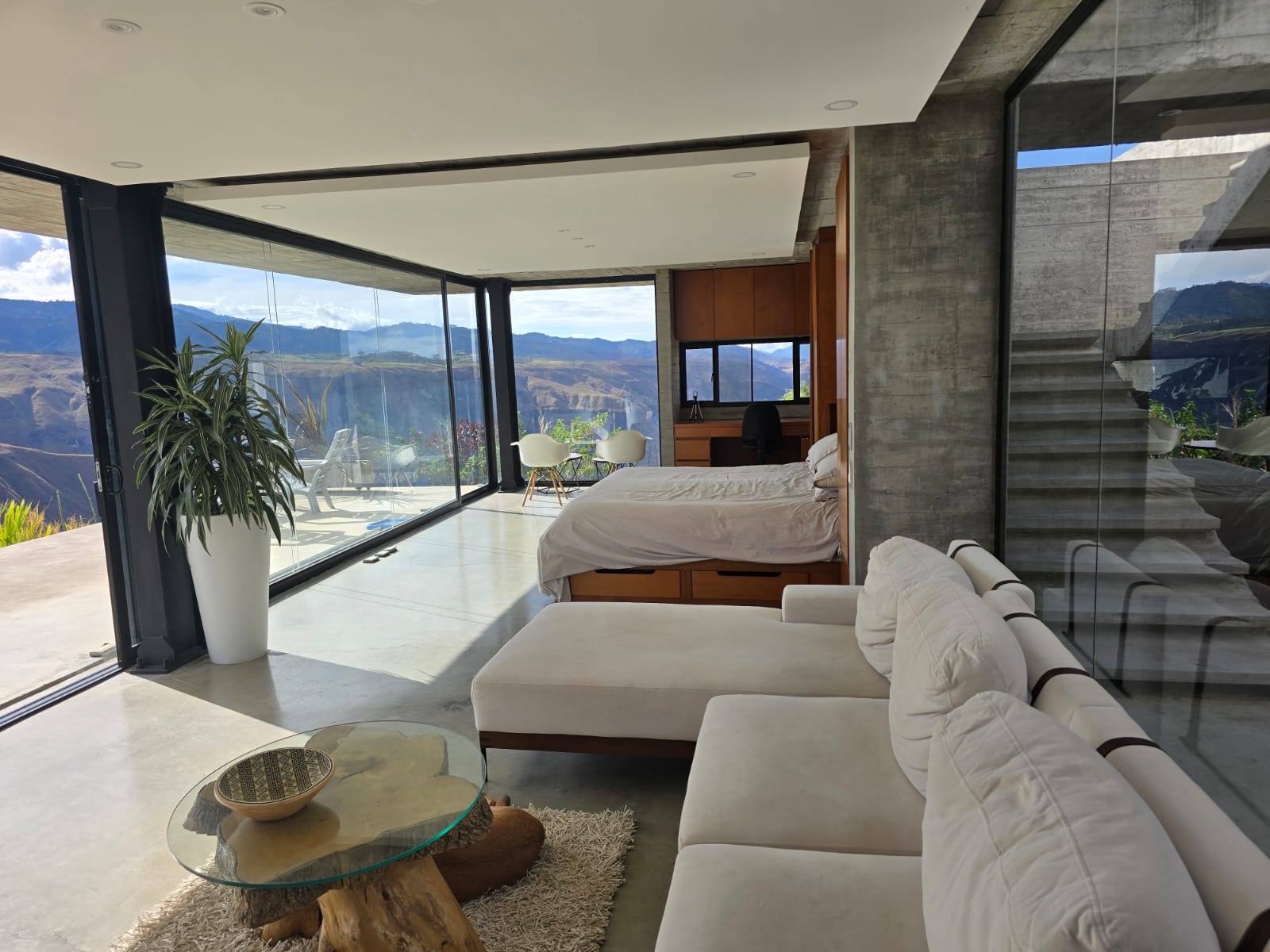 Casa Loft con Vistas de Volcanes y Acantilados — Foto 5