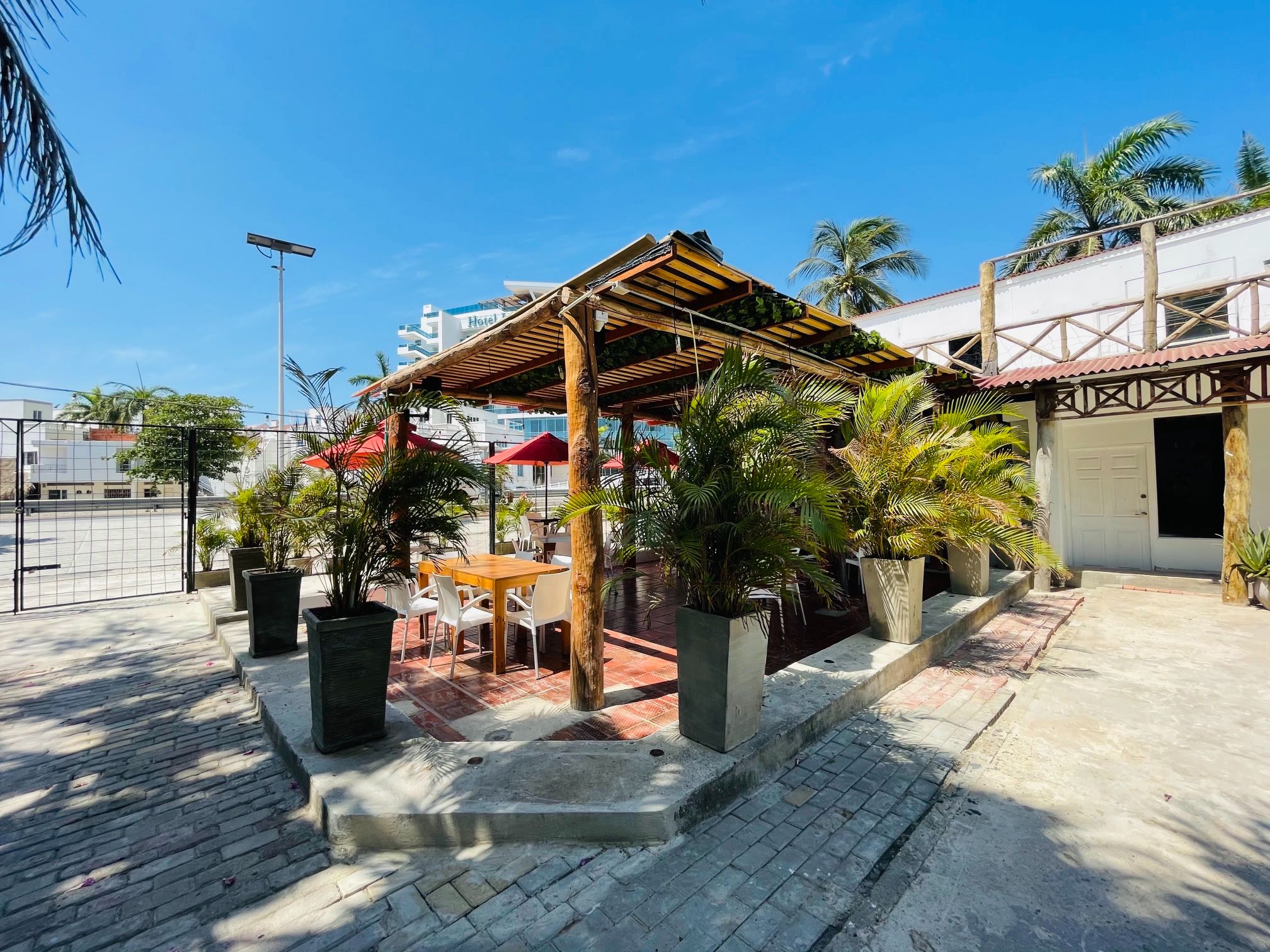 Restautante en Cartagena frente al mar 