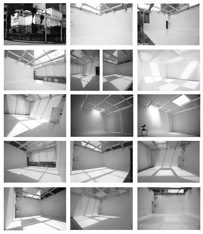 Estudio con luz natural en Chapinero alto. 