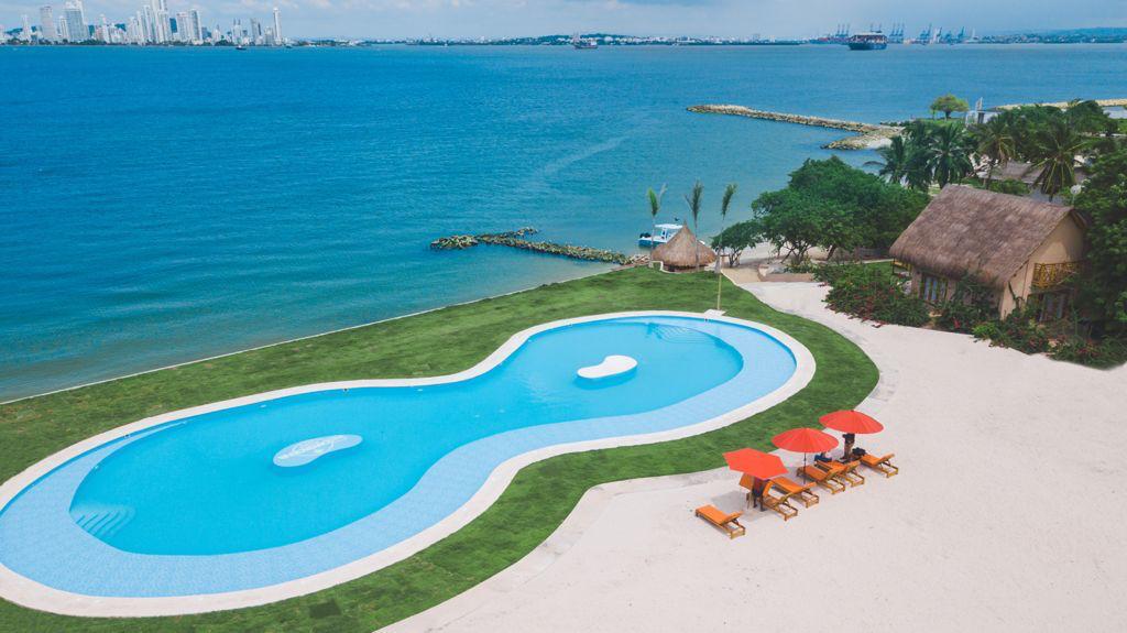 Isla luxury en tierra bomba — Foto 3