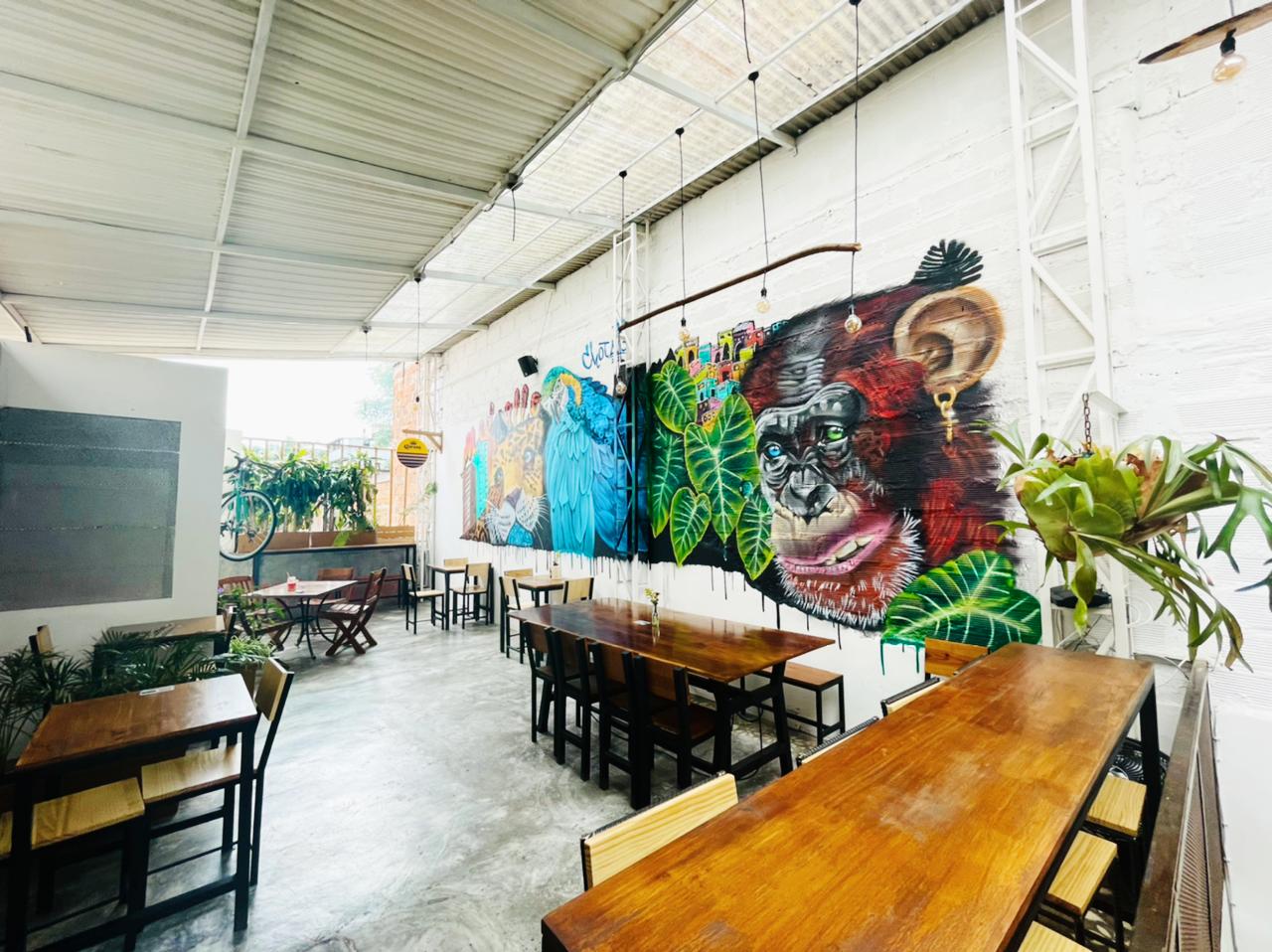 Maravilloso y moderno restaurante — Foto 2