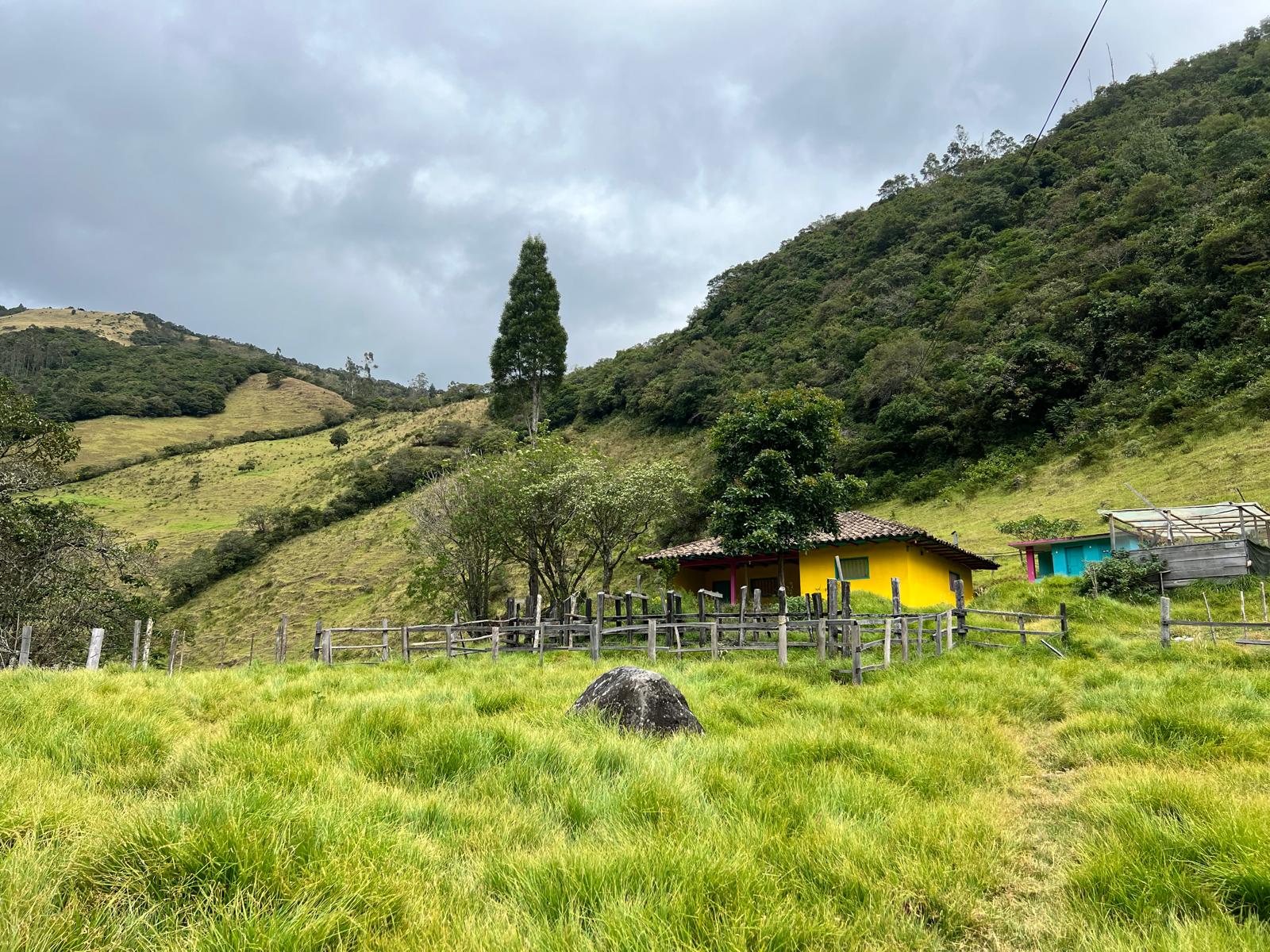 Valle mágico al pie del Volcán Galeras