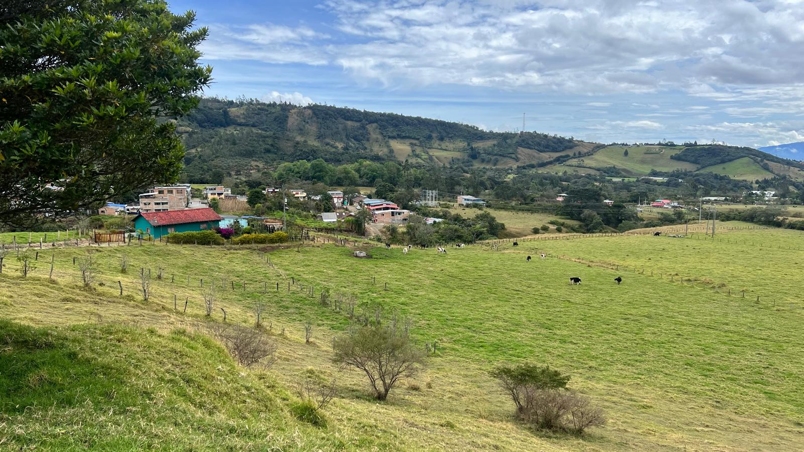 Casa campestre con paisajes nariñenses 