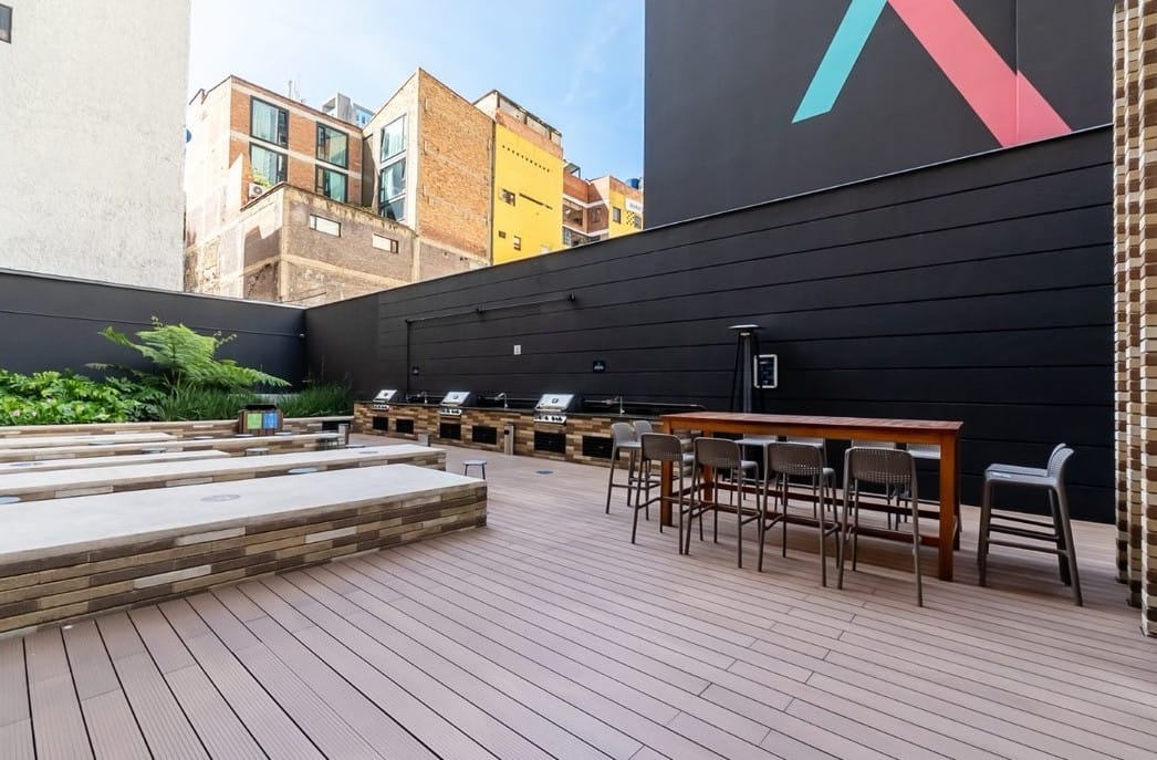 Hermoso BBQ en el mejor Co-Living de Bogotá 