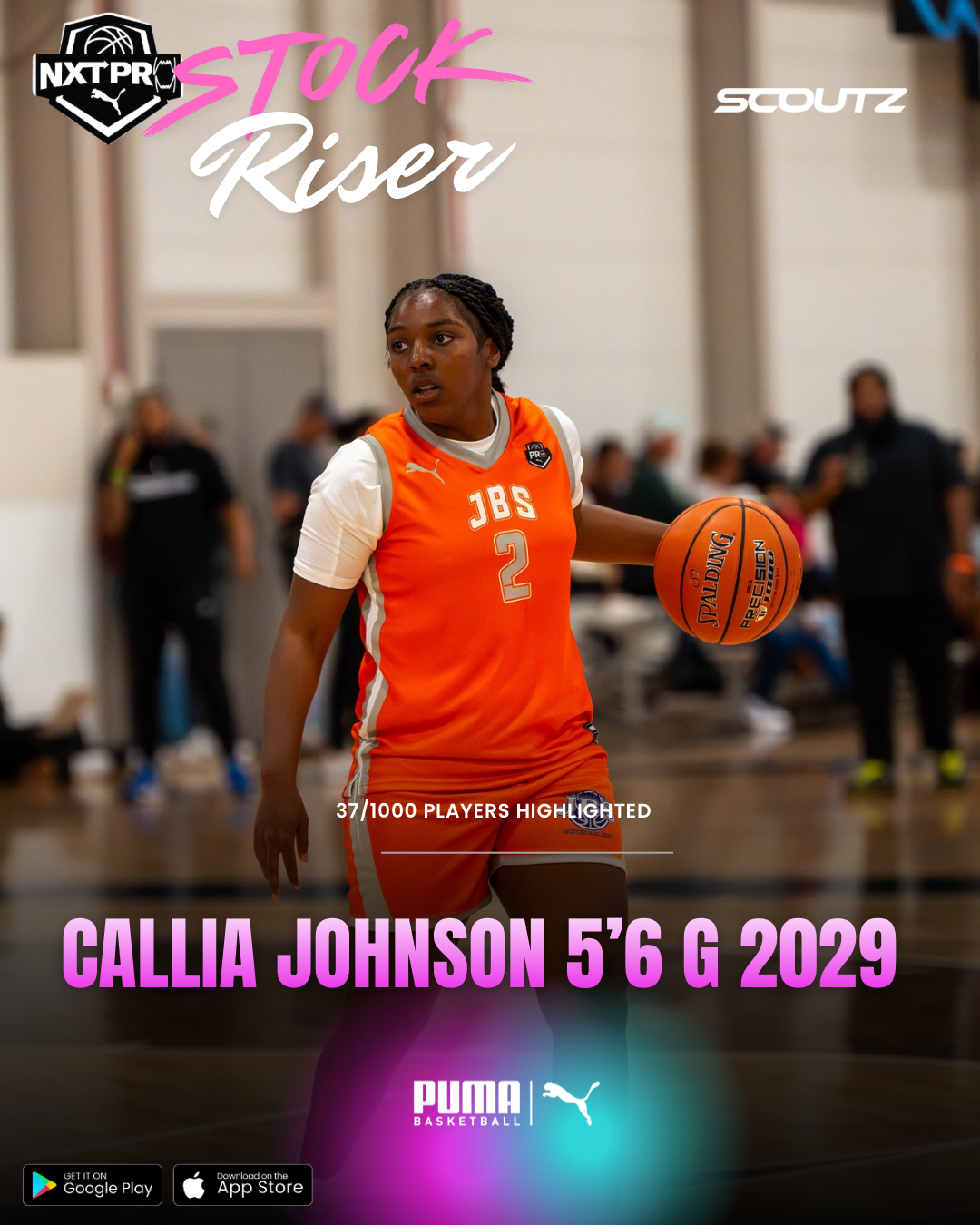 Callia Johnson shows advanced feel and composure at PRO16 Day 1