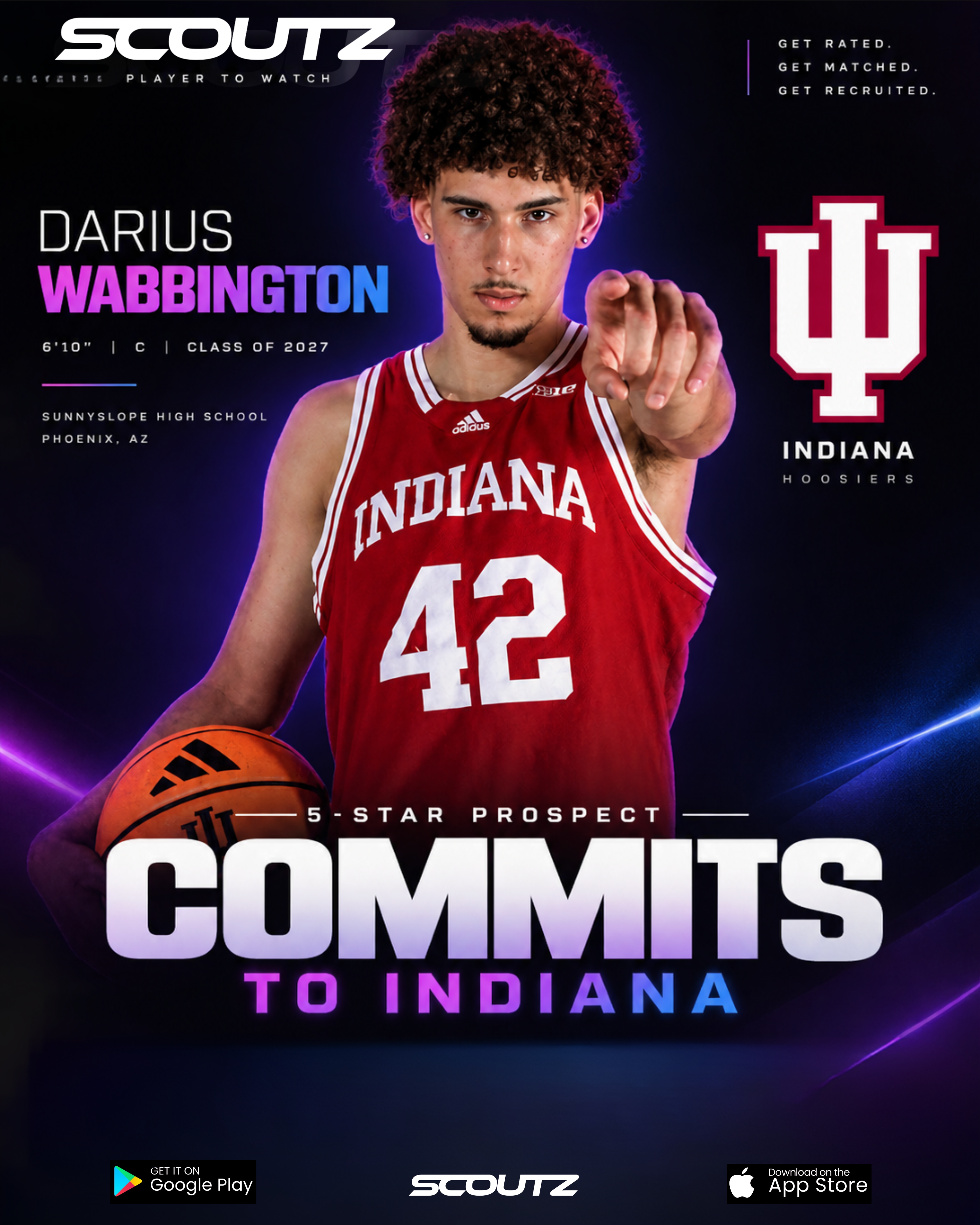 Five-Star Darius Wabbington Commits to Indiana, Giving Hoosiers a Major 2027 Recruiting Win