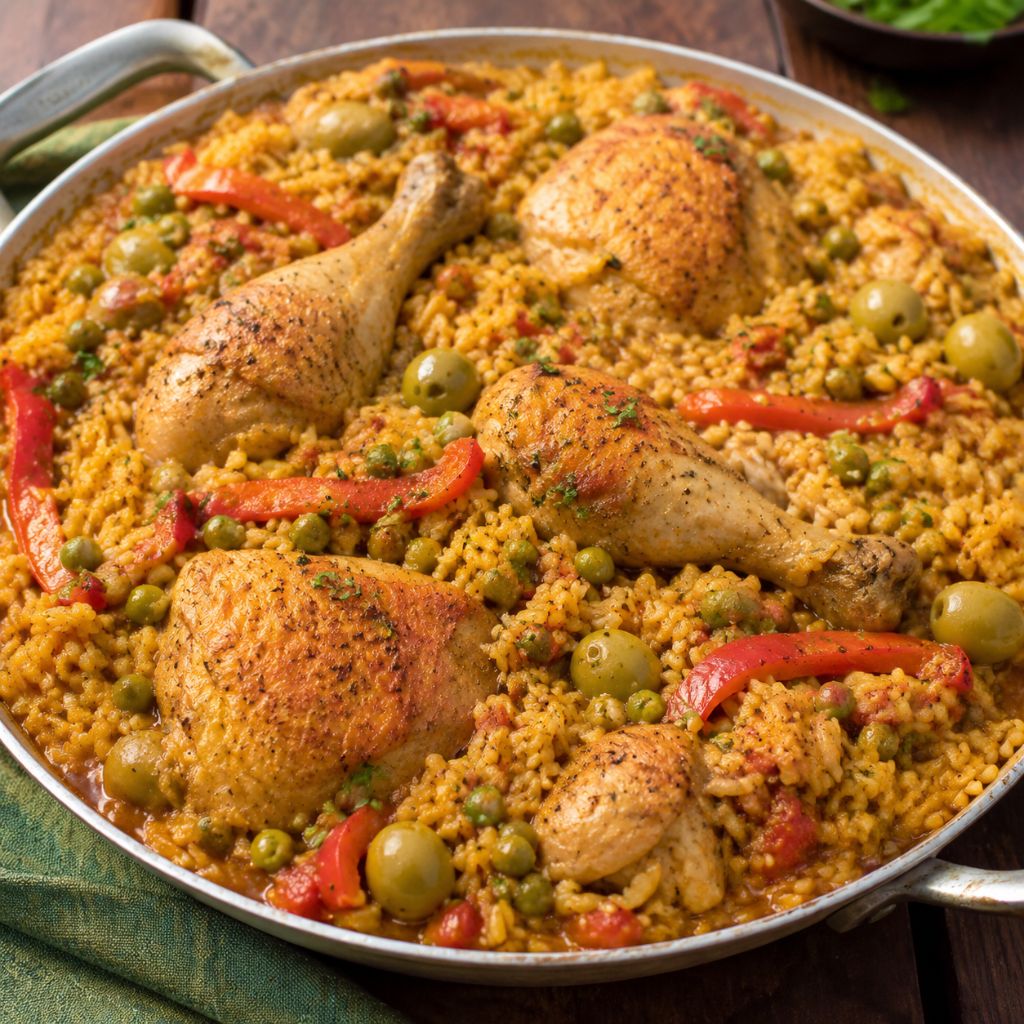 Arroz con Pollo a la Cubana